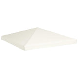 Gazebo Top Cover 310 g/m 3x3 m Cream White 44777