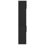 Storage Cabinet Black 70x42.5x225 cm Engineered Wood 3281337