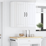 Wall Cabinet LUCCA White 80 x 31 x 80 cm Engineered Wood 885055