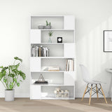 Book Cabinet Room Divider White 100x24x188 cm 3082071