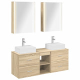 Bathroom Furniture Set 5 pcs Sonoma Oak 3406809