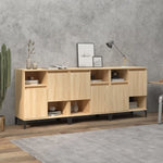 Sideboards 3 pcs Sonoma Oak 60x35x70 cm Engineered Wood 3185746