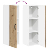 Wall Cabinet LUCCA Artisan Oak 30 x 31 x 100 cm Engineered Wood 885114