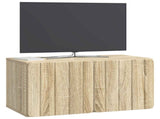 Wall-Mounted TV Cabinet Sonoma Oak 59.5 x 31 x 30 cm 898367