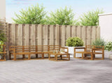 Outdoor Sofa Set 7 pcs Natural 3366032