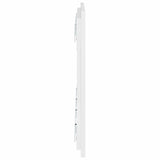 Wall-Mounted Headboard HAARLEM High Gloss White Engineered Wood 896969