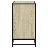 Bathroom Sink Cabinet Sonoma Oak 80x33x60 cm Engineered Wood 849290