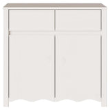Sideboard Drammen White 79 x 43 x 75.5 cm Solid Pine wood 42003041