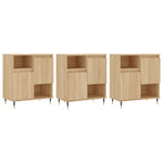 Sideboards 3 pcs Sonoma Oak Engineered Wood 3190144