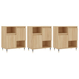 Sideboards 3 pcs Sonoma Oak Engineered Wood 3190144