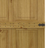 Barn Door CORONA 70x210 cm Solid Wood Pine 4103415