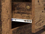 Sideboard Old Wood 69.5 x 34 x 90 cm Engineered Wood and Iron 881504