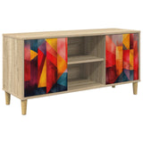 TV Cabinet HEESCH 102 x 33 x 50 cm Sonoma Engineered Wood 8007038