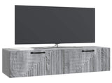 Wall-Mounted TV Cabinet Grey Sonoma 98 x 31 x 30 cm 898731