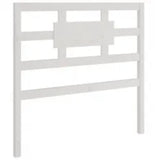 Bed Frame without Mattress White 90x190 cm Single Solid Wood 3105631