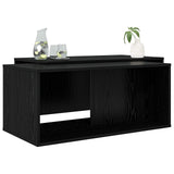 Coffee Table Set 2 pcs Black Oak Engineered Wood 8000261