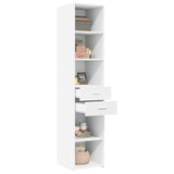 Highboard White 40x42,5x185 cm Engineered Wood 3281441