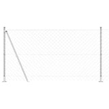 Welded Wire Fence with Concrete Base 10 x 1.2 m 3351294