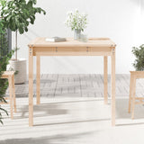 Garden Table 82.5x82.5x76 cm Solid Wood Pine 823962