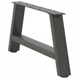 Coffee Table Legs A-Shaped 2 pcs Anthracite 60x cm Steel 4012822