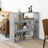 Room Divider Concrete Grey 100x33x94.5 cm Engineered Wood 3309477