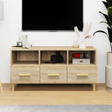TV Cabinet Sonoma Oak 102x36x50 cm Engineered Wood 812603