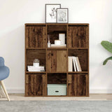 Bookcase Old Wood 89x24x101.5 cm Engineered Wood 860407
