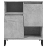 Sideboards 2 pcs Concrete Grey 60x35x70 cm Engineered Wood 3185731