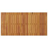 Dining Table Brown 110 x 55 x 62 cm Solid Acacia Wood 4108269