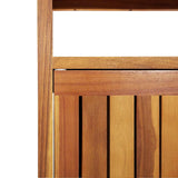 Garden Console Table 110x35x75 cm Solid Wood Acacia 319697