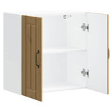 Kitchen Wall Cabinet Lucca Artisan Oak Engineered Wood 853826