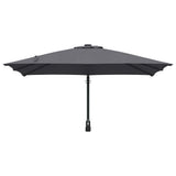 Garden Parasol Anthracite 248.5 x 247.5 x 160 cm 42003237