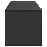Wall-Mounted TV Cabinet Black 78.5 x 31 x 30 cm Engineered Wood 898206