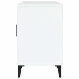 TV Cabinet White 150x30x50 cm Engineered Wood 812627