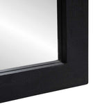 Bathroom Mirror with Mirror Black and Silver 70 x 50 x 2.5 cm 4018839