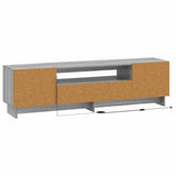 LED TV Cabinet Grey Sonoma Engineered Wood 896031