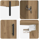 Highboard Artisan Oak 69.5 x 34 x 180 cm Engineered Wood 3415989
