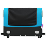 Bike Trailer Black and Blue 45 kg Iron 94051