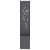 Garden Privacy Screen Anthracite 32 x 150 cm Cold-rolled steel 876387