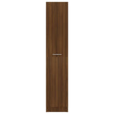 ZNTS Apothecary Cabinet Brown Oak 30x42.5x150 cm Engineered Wood 815203