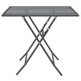 Garden Dining Set Anthracite Expanded metal mesh with e-coating 3084722