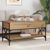 Coffee Table Artisan Oak 100 x 50 x 50 cm Engineered Wood 883042