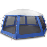 Pool Tent with Removable Fly & Mesh Walls Azure Blue 690x690 cm 4100640