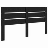 Headboard Black Oak Engineered Wood 887506