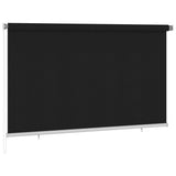Outdoor Roller Blind 240x140 cm Black 312948