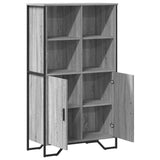 Highboard Grey Sonoma 79.5x35.5x137.5 cm Engineered wood 3295310
