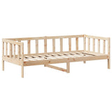 Day Bed with Roof without Mattress 90x200 cm Solid Wood 3282210