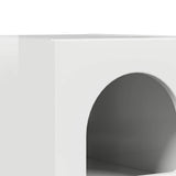 Bedside Table 2 pcs High Gloss White 29.5 x 33.5 x 50 cm 891233