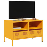 TV Cabinet Mustard Yellow 68x39x43.5 cm Cold-rolled Steel 851319