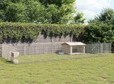 Free Range Animal Enclosure 24-Panel 54x80 cm Galvanised Iron 3321347